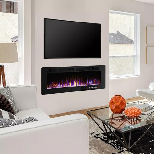 72 Inch Ultra-Thin Linear Electric Fireplace