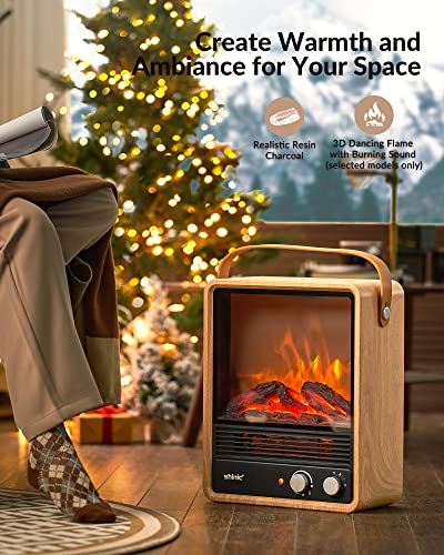Portable Electric Fireplace Heater for Warm Comfort at Home and Office